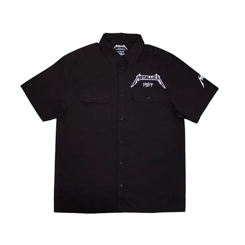 Metallica Unisex Adult Ride The Lightning Shirt / Black